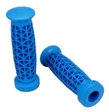 AME Super Soft Supersoft BMX or MTB low flange bicycle grips - MAUI BLUE
