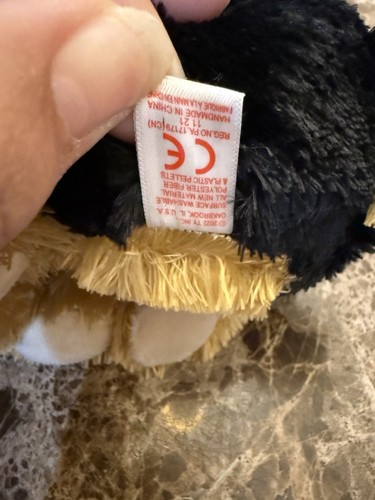 TY Beanie Boos SPIRIT the German Shepherd (Glitter Eyes) (Medium - 9") 2021 New - Picture 14 of 14