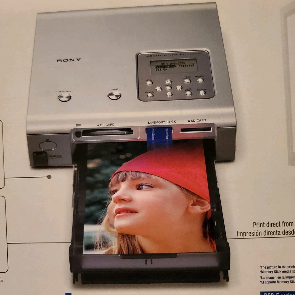 Sony Picture Station DPP-FP50 Digital Photo Printer - New, Complete in Box - Image 4 of 4