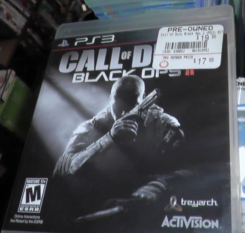Tested PS3 CALL OF DUTY BLACK OPS II Game Working CIB + Box