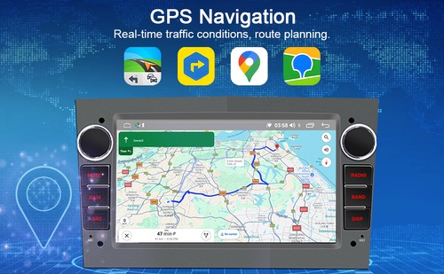 CarPlay Android Auto Android 15 4+64G 7"Screen For Opel Combo 2000,2004-2010 - Picture 21 of 23