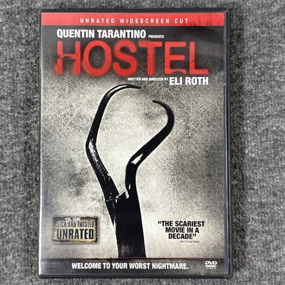 Hostel Unrated Widescreen DVD Bilingual Eli Roth Quentin Tarantino - EUC