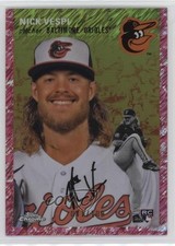 2023 Topps Chrome Platinum Anniversary 41/100 Nick Vespi #91 0j6s
