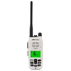 Jopix Marine 616P White, VHF 5W Marine Walkie Talkie Floats In Water