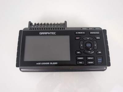 Graphtec Midi Logger GL220 Handheld 10 Kanal Datenlogger