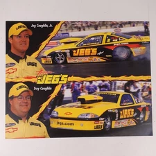 Jeg Coughlin Jr Troy Drag Racing Hero Card JEG'S NHRA Photo