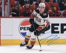Frank Vatrano signed  8x10 photo Anaheim Ducks    PROOF