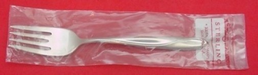 Silver Sculpture by Reed & Barton Sterling Silver New Salad Fork 6 5/8"