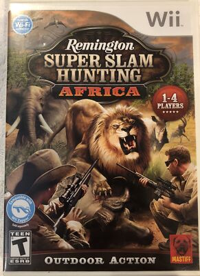 Remington Super Slam Hunting: Africa (Nintendo Wii, 2010) Complete