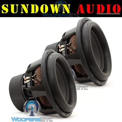 2) SUNDOWN AUDIO X-15 V.3 D1 15