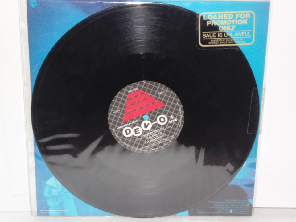 DEVO Live EP Unplayed Promo 1980 Warner Bros MINI3548 Punk New Wave Vinyl Foto 2 de 2