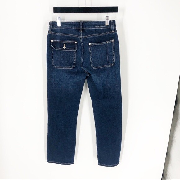 Current Elliott The Cropped Boot Patch Pocket Jea… - image 4