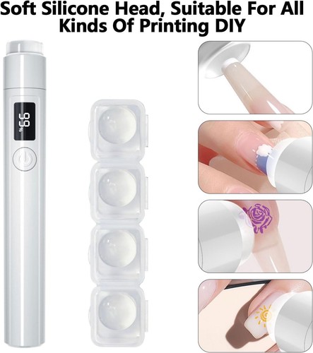 UV Light for Nails, Mini U V LED Nail Lamp Handheld with Stand, Portable Nail... - Picture 7 of 7