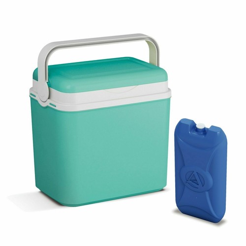 10L Colorful Camping Cooler Box Beach Picnic Travel Insulated Coolbox 1 Ice Pack - Picture 16 of 18