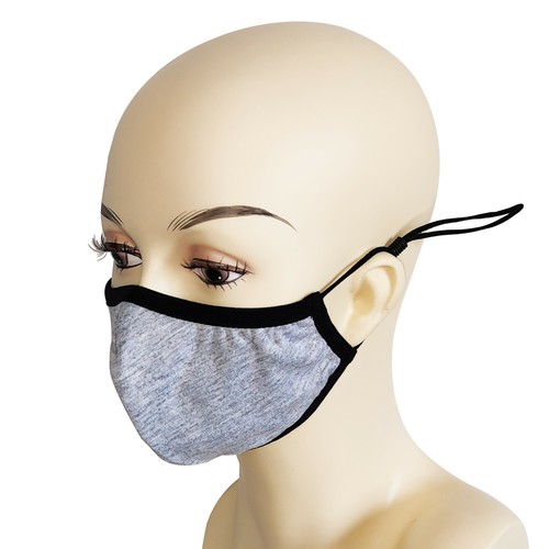 Maske Modisch Antibakteriell Mund Nasen Schutz Baumwolle 3 lagig Silber Ionen - Bild 24 von 28