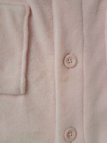 Denim & Company hooded button up fleece jacket, p… - image 5