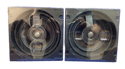 Sonance X6S, Pair of 6.5''-2Way Architect-InCeiling Spks-100W-6Ω-No Grills-New OB