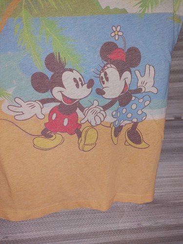 Camiseta vintage rara de Mickey y Minnie Mouse Walt Disney estampado completo Disney - Imagen 5 de 24