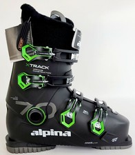 NEW $350 Mens Alpina XTrack 70 Black Green Sk...