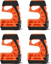 Wedge-It - The Ultimate Doorstop - Orange (4 Pack)