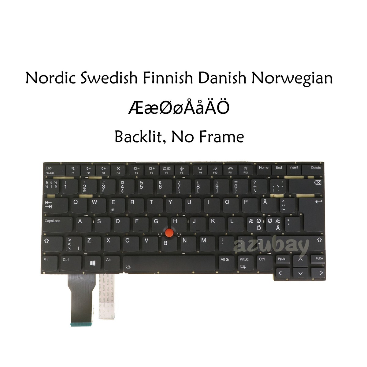 Laptop Keyboard For Lenovo ThinkPad T14s Gen 2, 20WM 20WN 20XF