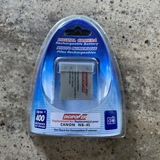 Digipower Rechargeable Battery Replacement NB-4L For Canon Digital Cameras NEW