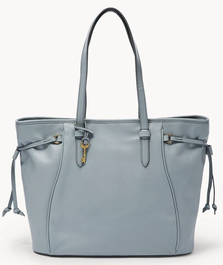 Fossil blue tote cheap