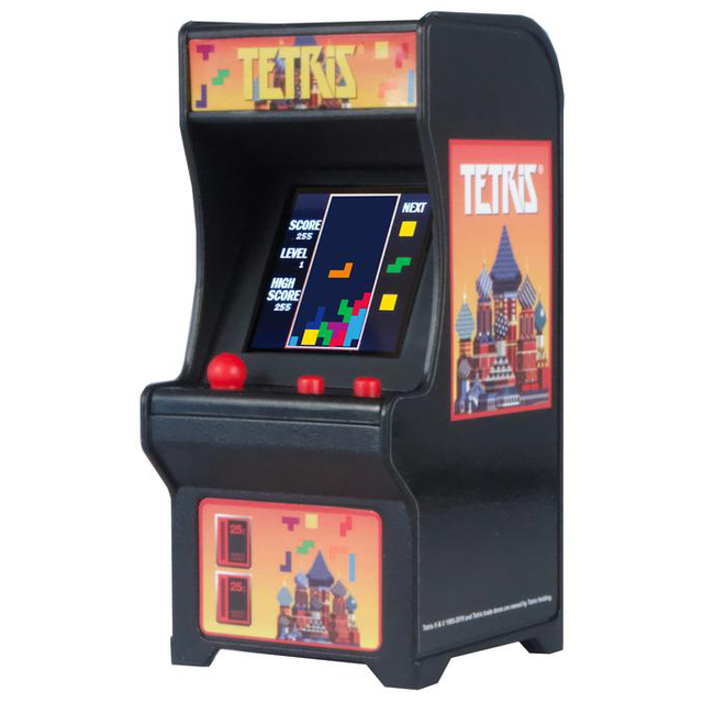 tetris retro mini arcade game