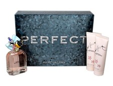 MARC JACOBS PERFECT 3 PIECE GIFT SET FOR WOMEN EAU DE PARFUM SPRAY 100ML