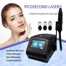 NEW Laser Pico Q Switch Nd Yag Laser Tattoo Removal Skin Rejuvenation Machine