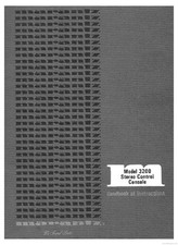 Marantz 3200 Console Owners Instruction Manual