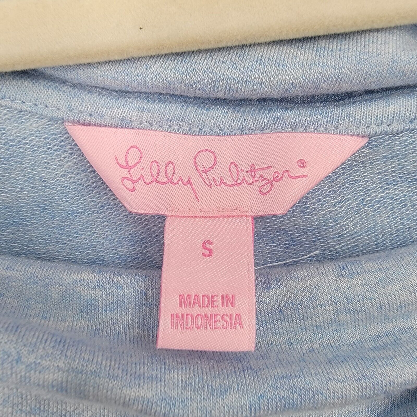 Lilly Pulitzer Shirt Womens Small Blue Belinda Kn… - image 7