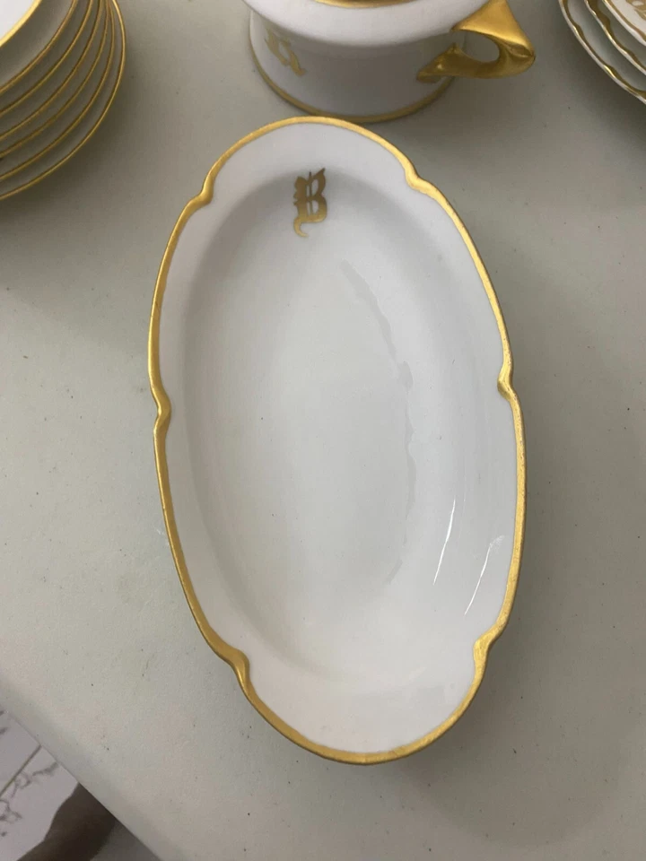 14件不匹配白金精美中国晚餐套装 — 第 3/4 张图片