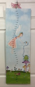 Hand Painted Growth Chart