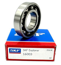 NEW SKF 16003 DEEP GROOVE BALL BEARING 17mmx35mmx8mm