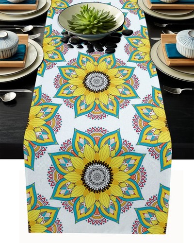 Washable Table Runners for Table Wedding Decor Home Party Decor Table Runners - Picture 23 of 28