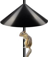Squirrel Baffle for Bird Feeder Pole, Outside Pole Mount Bird House Guard for Ou