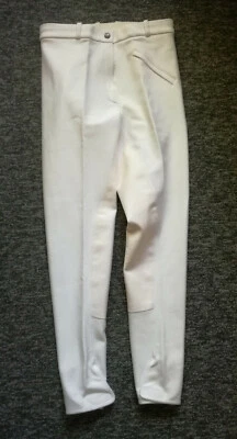 Damenreithose, Turnier,  weiß, Vollbesatz, Gr. 84 (= 42 lang) [1539] - Bild 1 von 2