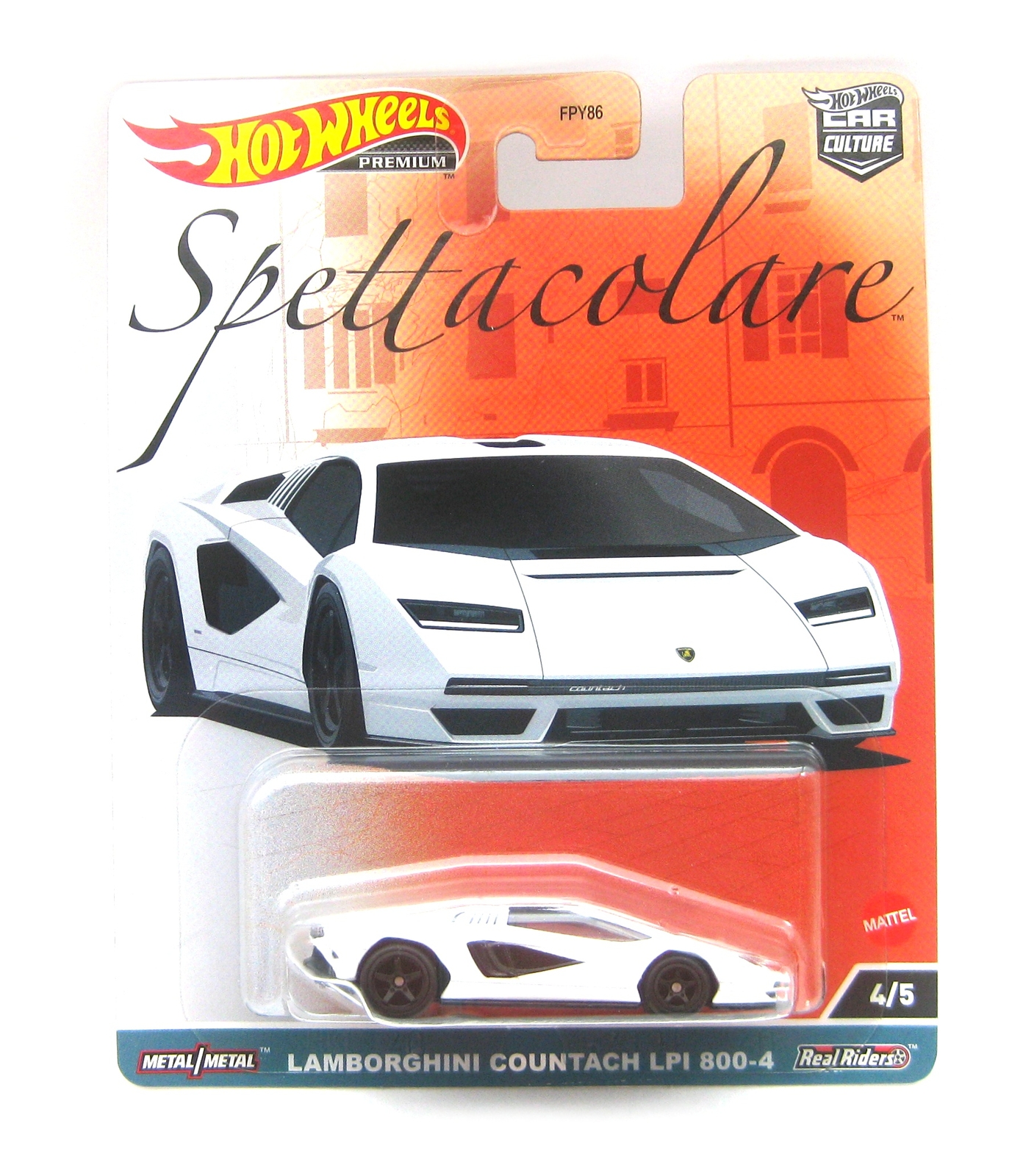 Hot Wheels Lamborghini Countach LPI800-4 Nera 1/64 - Edizione Spettacolare FPY86-959B Con Chase!