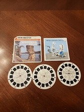 View-Master Wisconsin Dells United States Travel 3 Reel Packet A526 Vintage 1971