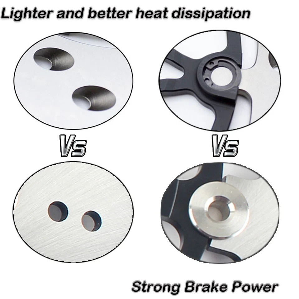 1 Pair Front Brake Disc Rotors for Suzuki Hayabusa GSXR 1300 2008-2017 - Image 3 of 4