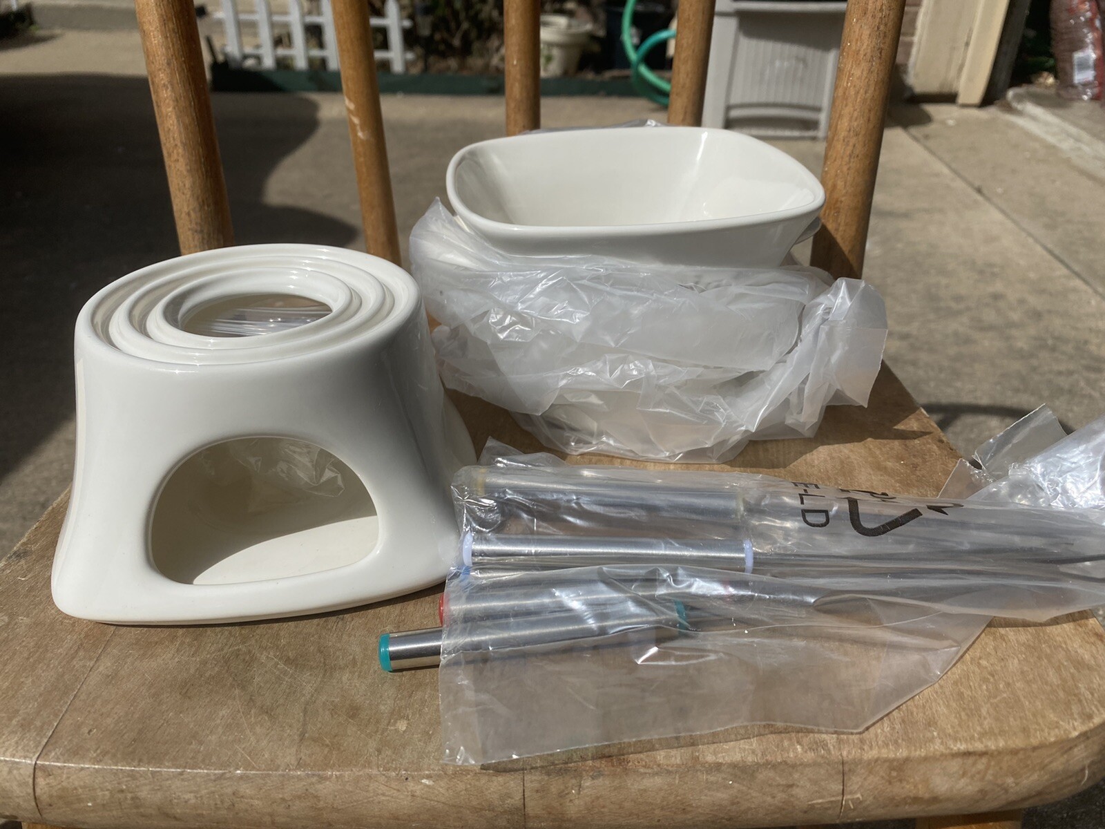 WILLIAMSSONOMA FONDUE SETALLINONE eBay