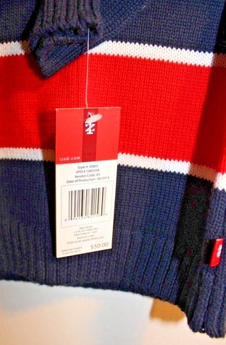 New IZOD v-neck sweater for toddler boys size 18 Month - Picture 3 of 4