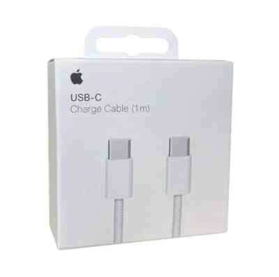 Apple USB C zu Typ C Ladekabel 1m für iPhone 15 MacBook iPad MQKJ3ZM/A