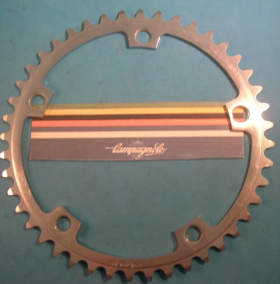 Campagnolo 44Tx144BCD 753/a Super Record Road Chainring- NEW Vint