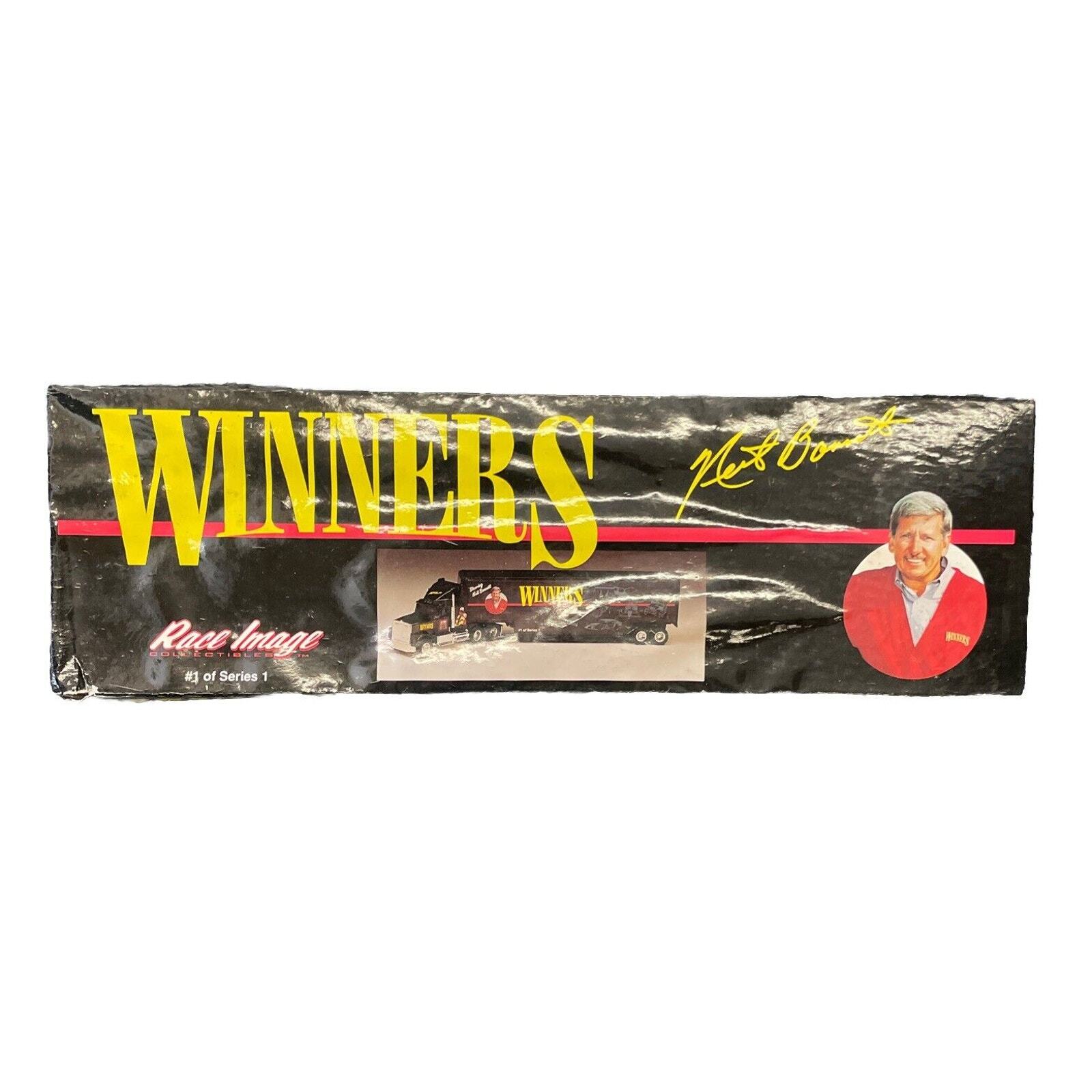 Ertl Winners Neil Bonnett Semi Transporter & Hauler Super Stars 1:64 Die Cast