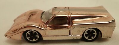 Aurora Cigar Box Speedline Car 1960s #6104 Ford J Rose Chrome