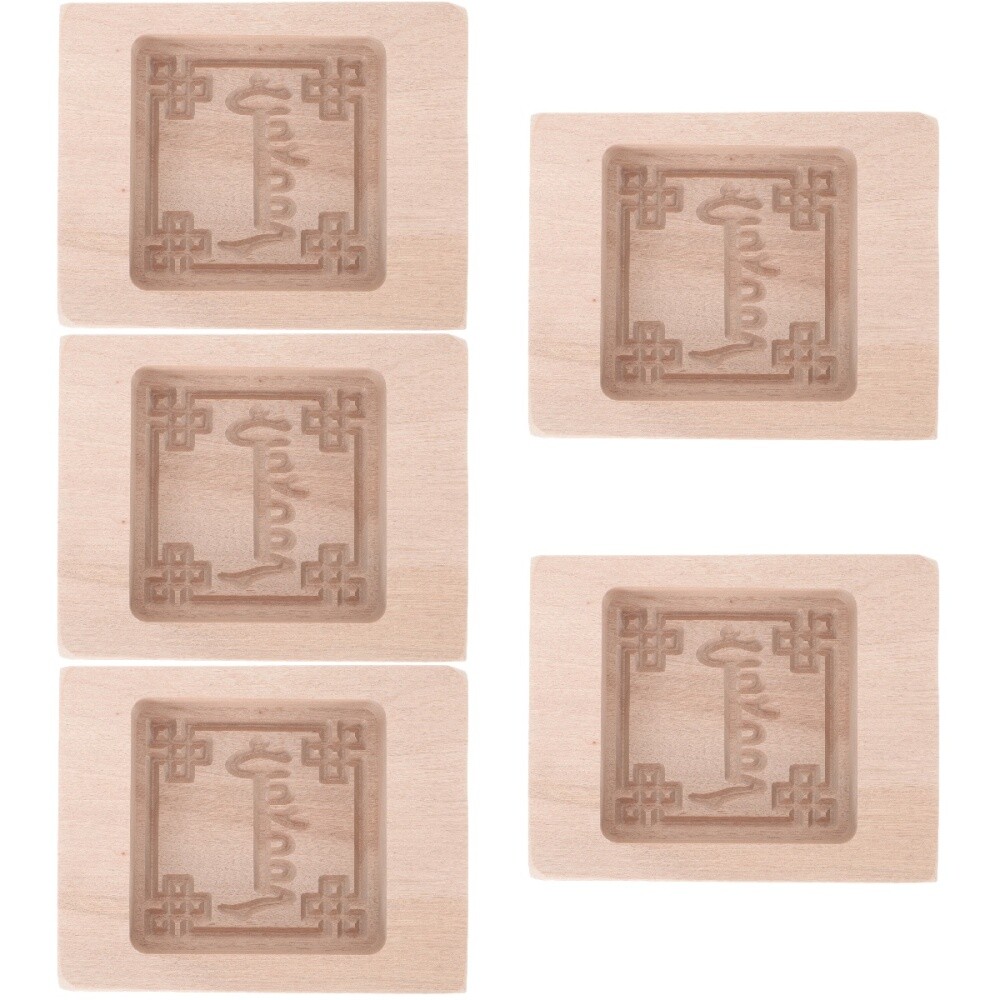 5 Count Muffinformen Backen Tofuform Aus Holz Tofu-Form Für Asiatische Gerichte