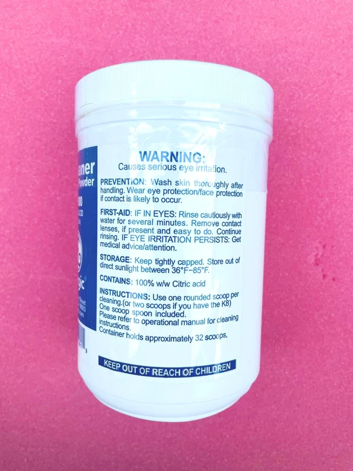 Polvo de limpieza Enagic-Cleaner original KANGEN agua alcalina LEVELUK 2 LB 1KG Foto 2 de 4