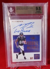 2019 Encased Rookie Notable Sig Miles Boykin RC AUTO 31/35 BGS 9.5 GEM MINT